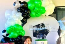 Pasión y juego, fue lo que vivió Álvaro al celebrar sus 9 años de feliz vida