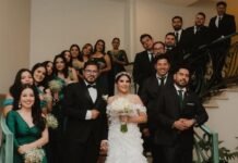 Se encontraron sus almas, Ximena y Alejandro se dieron el “Sí, acepto”, para toda una vida