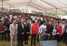 Reconoce gobernador EVV a CECyTE Durango como referente nacional