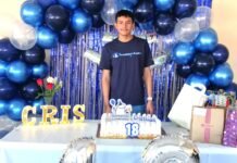 Abrazos y felicitaciones para Cristhian Díaz Meléndez, bienvenidos los 18