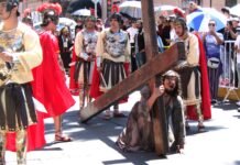 Fe y tradición en el Viacrucis Viviente dentro del Festival de la Ciudad “Ricardo Castro” 2026