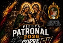 Invitan a correr con fe durante fiestas patronales de Santa Ana y la Sagrada Familia