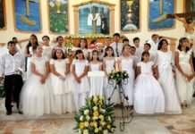Mediante fiesta patronal el Templo de Nuestra Señora de la Soledad realizó primeras comuniones comunitarias, todo un festín