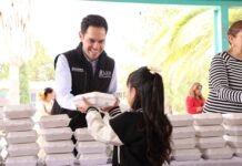 Se suma Alejandro Mojica a los esfuerzos por la alimentación de la niñez duranguense